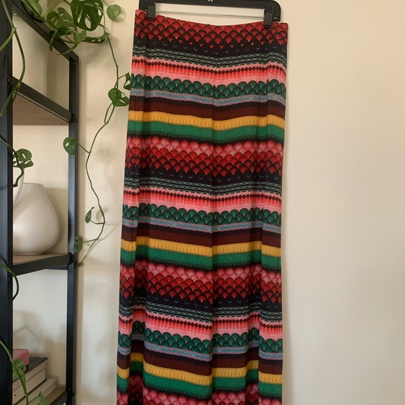 NWT Alice + Olivia Athena High Waited Geo Pants - Picture 5 of 9